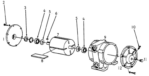 Tête seule pompe vacuum VP76 (Pièces)