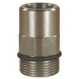 Raccord rapide en Stainless ouvert 10 000PSI "Vissé" "Mâle"