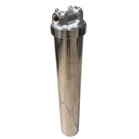 Filtreur en acier inoxydable 1/2" fnpt 2" * 20"