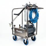 Bâti mobile en acier inoxydable 230 volt à courroie 3000psi 4gpm reconditionné