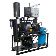 Unité de vide  8 à 200 CFM (Électrique) 800 à 20 000 entailles kit compact avec valve (VFD)