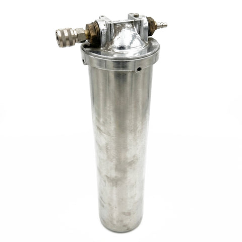 Filtreur en acier inoxydable 1" fnpt 4" * 20" (usagé)