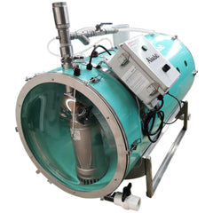 Relâcheur horizontal pompe stainless réservoir 24" I.D.