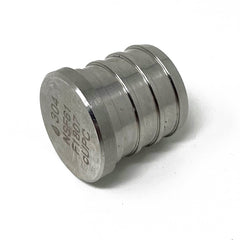 1/2" PEX stainless steel plug