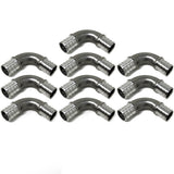 Coude en acier inoxydable PEX 1/2" (LOT DE 10X)