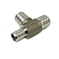 T en acier inoxydable PEX 3/4" * 1/2" * 3/4"