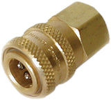 Quick coupler brass sockets or plug