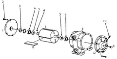 Tête seule pompe vacuum VP76 (Pièces)