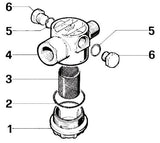 Filtreur 1/2" mnpt * 1/2" fnpt 5.8gpm (Pièces) - Airablo