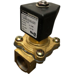 Selenoid Valve 3/4" FNPT 0 to 125 psi brass N/O 12 VDC