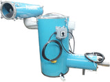Vertical releaser with pump in stainless steel horizontal and manifold 6"