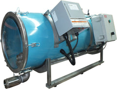 Horizontal releaser pump in stainless steel tank 18"I.D.