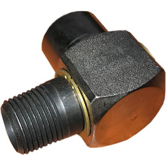 Raccord pivotant 90 degré acier  1/2" M * F